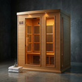 3 - Person FAR Infrared Sauna in Hemlock